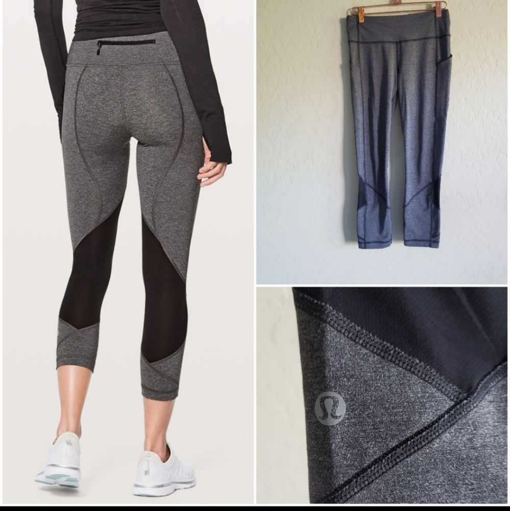Lululemon Pace‎ Rival Crop Leggings 4